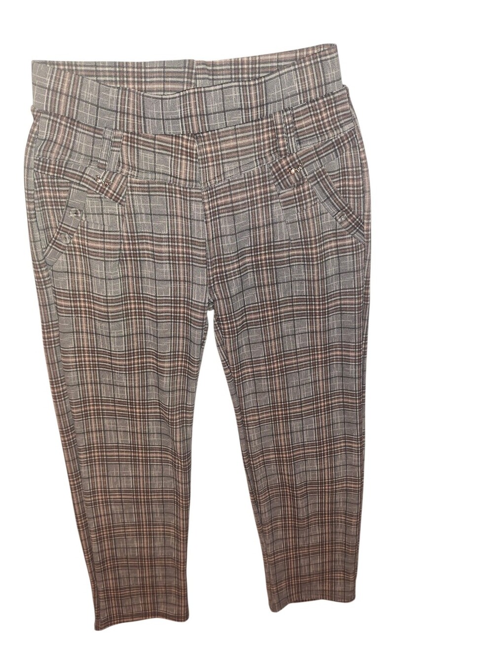 0 To 5 Super Soft Fleece Lined Leggings Brown Size S/M